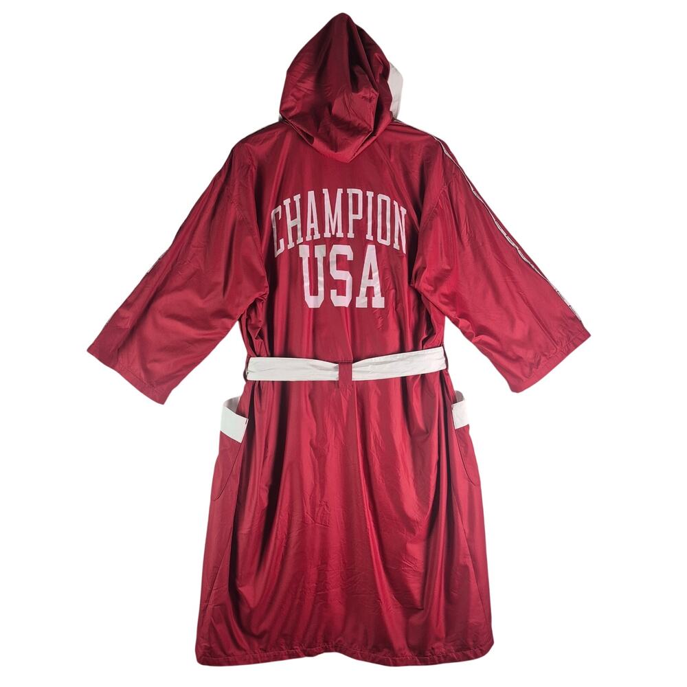 CHAMPION Red Boxing Robe Size M - Picture 2 of 12
